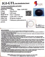 Load image into Gallery viewer, 5.97 Ratti Natural Scapolite Cat's Eye with Govt. Lab Certified-(1221)