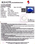 Load image into Gallery viewer, 9.13 Ratti Natural Blue Sapphire with Govt Lab Certificate-(2331)
