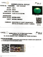 Load image into Gallery viewer, 5.8/CT Natural Panna Stone with Govt. Lab Certificate-11925D48098