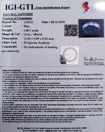Load image into Gallery viewer, 6.43 Ratti Natural Blue Sapphire with Govt Lab Certificate-(2331)