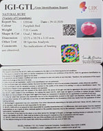 Load image into Gallery viewer, 8.33 Ratti Natural Neo Burma Ruby with Govt. Lab Certificate-(5661)