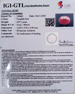 Load image into Gallery viewer, 5.51 Ratti Natural Neo Burma Ruby with Govt. Lab Certificate-(2331)