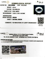 Load image into Gallery viewer, 4.04/CT Natural Zircon with Govt. Lab certificate-12061D49000