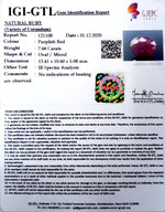 Load image into Gallery viewer, 8.50 Ratti Natural Neo Burma Ruby with Govt. Lab Certificate-(5661)