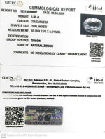 Load image into Gallery viewer, 5.86/CT Natural Zircon with Govt. Lab certificate-12313D49897