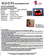 Load image into Gallery viewer, 6.49 Ratti Natural Hessonite with Govt. Lab Certificate-(1221)