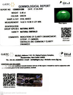Load image into Gallery viewer, 6.48/CT Natural Panna Stone with Govt. Lab Certificate-12500D51208