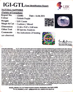 Load image into Gallery viewer, 6.44 Ratti Natural Pink Sapphier with Govt Lab Certificate-(6771)