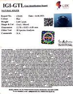 Load image into Gallery viewer, 6.30 Ratti Natural Iolite With Govt. Lab Certificate-(610)