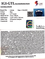 Load image into Gallery viewer, 5.29 Ratti Natural Iolite With Govt. Lab Certificate-(610)