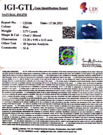 Load image into Gallery viewer, 4.18 Ratti Natural Iolite With Govt. Lab Certificate-(1221)