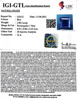 Load image into Gallery viewer, 3.19 Ratti Natural Iolite With Govt. Lab Certificate-(1221)