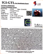 Load image into Gallery viewer, 9.51 Ratti Natural Govt. Lab Certified Ceylonese Gomed-(1221)