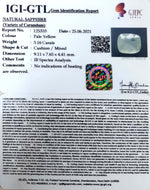 Load image into Gallery viewer, 3.16/CT Natural Ceylonese Pukhraj with Govt Lab Certificate-6771