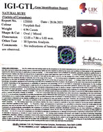 Load image into Gallery viewer, 5.50 Ratti Natural New Burma Ruby with Govt. Lab Certificate-(4551)
