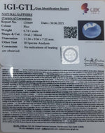 Load image into Gallery viewer, 7.48 Ratti Natural Blue Sapphire With Govt Lab Certified-(6771)