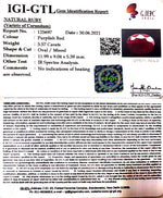 Load image into Gallery viewer, 6.18 Ratti Natural Neo Burma Ruby with Govt. Lab Certificate-(3441)