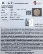 Load image into Gallery viewer, 11.93/CT Natural Ceylonese Pukhraj with Govt Lab Certificate-4551
