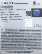 Load image into Gallery viewer, 6.07 Ratti Natural Blue Sapphire With Govt Lab Certified-(6771)