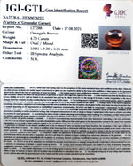 Load image into Gallery viewer, 4.75/CT Natural Govt. Lab Certified Ceylonese Gomed-(1221)