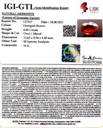 Load image into Gallery viewer, 4.66/CT Natural Govt. Lab Certified Ceylonese Gomed-(1221)