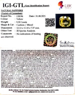 Load image into Gallery viewer, 9.20/CT Natural Ceylonese Pukhraj with Govt Lab Certificate-67710