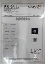 Load image into Gallery viewer, 0.31/CT Premium Quality Diamond with Govt. Lab Certificate