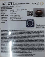 Load image into Gallery viewer, 4.31/CT Natural Scapolite Cat's Eye with Govt. Lab Certified-(1221)