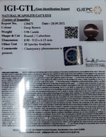 Load image into Gallery viewer, 3.96/CT Natural Scapolite Cat's Eye with Govt. Lab Certified-(1221)
