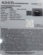 Load image into Gallery viewer, 3.37/CT Natural Scapolite Cat's Eye with Govt. Lab Certified-(1221)