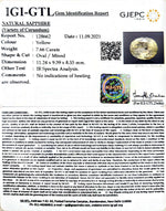 Load image into Gallery viewer, 7.66/CT Natural Ceylonese Pukhraj with Govt Lab Certificate-16650