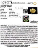 Load image into Gallery viewer, 9.40/CT Natural Ceylonese Pukhraj with Govt Lab Certificate-4551