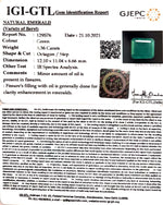 Load image into Gallery viewer, 8.36/CT Natural Panna Stone with Govt. Lab Certified (4551)