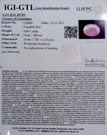 Load image into Gallery viewer, 5.50 Ratti Natural New Burma Ruby with Govt. Lab Certificate-(3441)