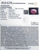 Load image into Gallery viewer, 4.09 Ratti Natural New Burma Ruby with Govt. Lab Certificate-(4551)
