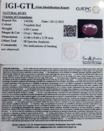 Load image into Gallery viewer, 6.49 Ratti Natural New Burma Ruby with Govt. Lab Certificate-(3441)