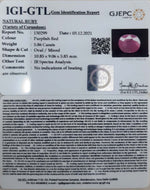 Load image into Gallery viewer, 6.50 Ratti Natural new burma Ruby with Govt. Lab Certificate-(1221)