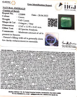 Load image into Gallery viewer, 10.48 Ratti Natural Panna Stone with Govt. Lab Certified-(2331)