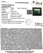 Load image into Gallery viewer, 4.41 Ratti Natural Panna Stone with Govt. Lab Certified-(1221)