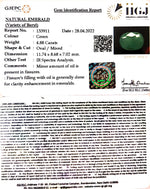 Load image into Gallery viewer, 5.41 Ratti Natural Panna Stone with Govt. Lab Certified-(2331)