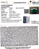 Load image into Gallery viewer, 2.47 Ratti Natural Panna stone with Govt. Lab Certified-3441