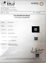 Load image into Gallery viewer, 1.13/Carat Natural Diamond With Govt. Lab Certificate (180000)