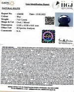 Load image into Gallery viewer, 7.42/CT Natural Iolite with Govt Lab Certificate-(832)