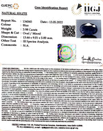 Load image into Gallery viewer, 3.98/CT Natural Iolite with Govt Lab Certificate-(1221)