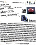 Load image into Gallery viewer, 4.93/CT Natural Neo Burma Ruby with Govt. Lab Certificate-(4551)