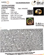 Load image into Gallery viewer, 3.84/CT Natural Ceylonese Pukhraj with Govt Lab Certificate-YELSA9U