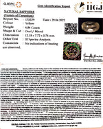 Load image into Gallery viewer, 4.84/CT Natural Ceylonese Pukhraj with Govt Lab Certificate-YELSA9V