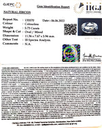 Load image into Gallery viewer, 5.73/CT Natural Zircon With Govt. Lab certificate-3441