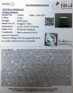 Load image into Gallery viewer, 9.29/CT Natural Panna Stone with Govt. Lab Certified-(2331)