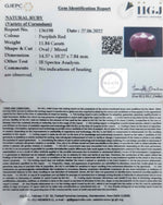Load image into Gallery viewer, 11.84/CT Natural Neo Burma Ruby with Govt. Lab Certificate-4551